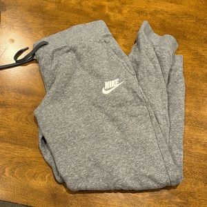Kids XL grey nike sweatpants